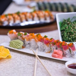 Hasu Teriyaki & Sushi - Rainbow Roll