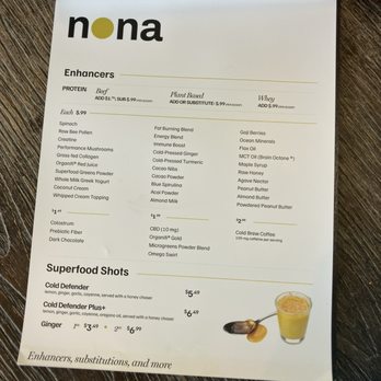 Nona - Juice Bars & Smoothies Near Me - Pewaukee, Wisconsin Nona - Juice Bars & Smoothies Near Me - Pewaukee, Wisconsin