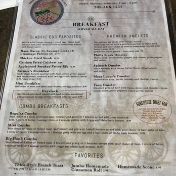 LeBaron's Honker Cafe - Menu - Cafes Near Me - Nampa, Idaho LeBaron's Honker Cafe - Menu - Cafes Near Me - Nampa, Idaho