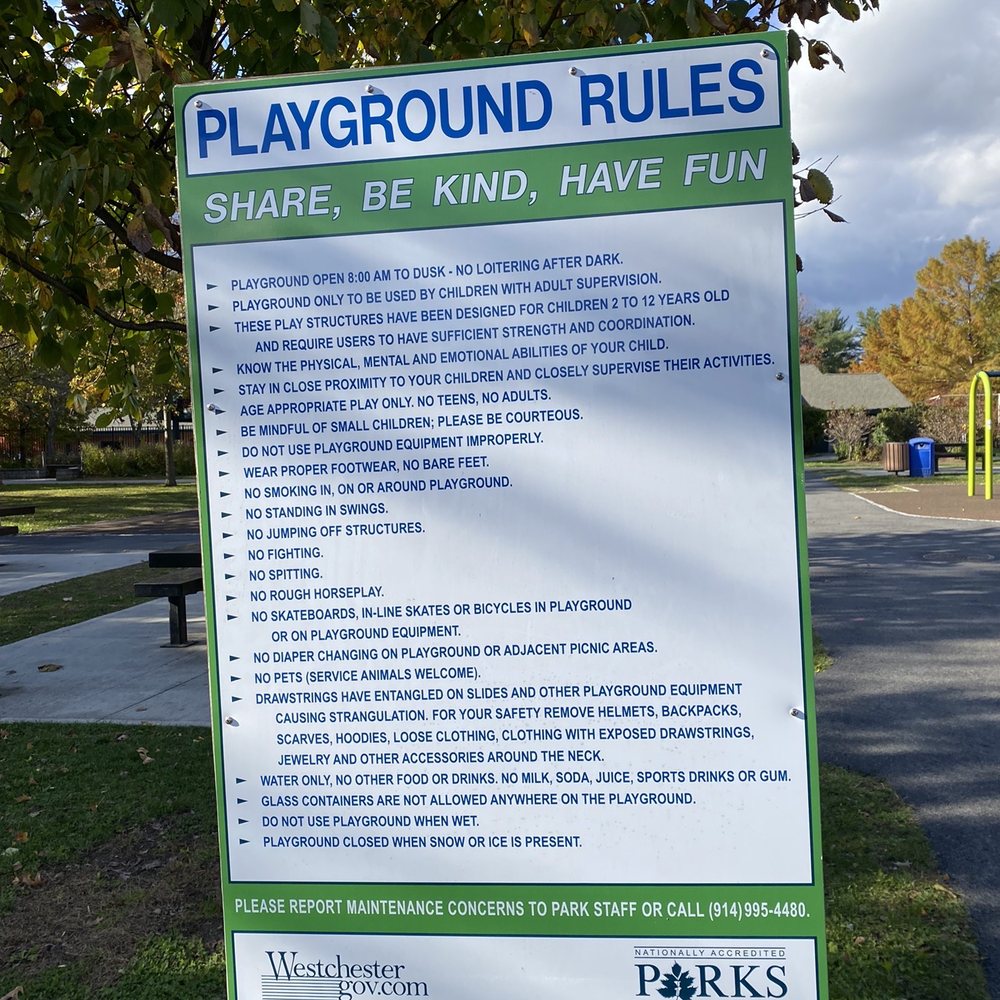 Saxon Woods Park - Playground rules - Parks Near Me - White Plains, New York Saxon Woods Park - Playground rules - Parks Near Me - White Plains, New York