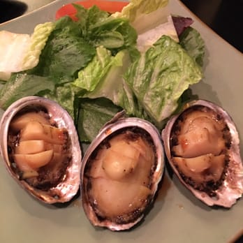 Manzo Japanese Itamae - Grilled Abalone - Japanese Near Me - Richmond, British Columbia