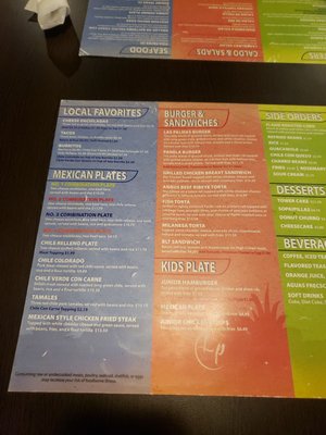 Menu photo 5 Las Palmas Mexican Restaurant El Paso, TX Menu photo 5 Las Palmas Mexican Restaurant El Paso, TX