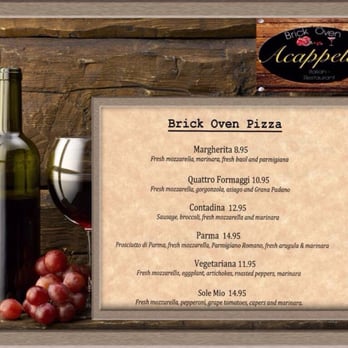 Acappella Italian Restaurant - Italian Near Me - Fallston, Maryland Acappella Italian Restaurant - Italian Near Me - Fallston, Maryland