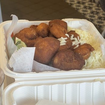 Bossa Fish - Fried BOSSA COMBO (SHRIMP, SCALLOPS & FLOUNDER) - Seafood Near Me - Elizabeth, New Jersey