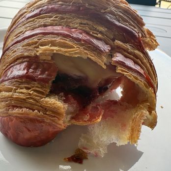 Bobby Boy Bakeshop - First rip  of my croissant - Bakeries Near Me - Winston-Salem, North Carolina