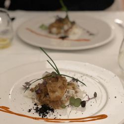 Madruelo - Cod in porcini mushroom sauce - a local selected homegrown mushroom