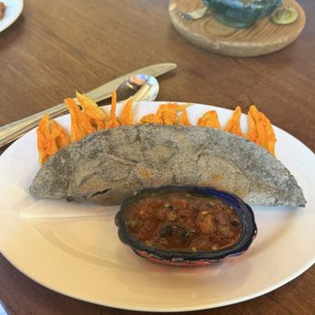Pancita - squash bloom quesadilla - Mexican Near Me - Seattle, Washington