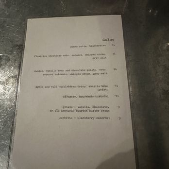 Cook St. Helena - Dessert menu - Italian Near Me - Saint Helena, California Cook St. Helena - Dessert menu - Italian Near Me - Saint Helena, California
