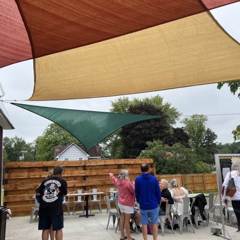 Seneca Stag Brewing - Patio-very pretty - Brewpubs Near Me - Penn Yan, New York