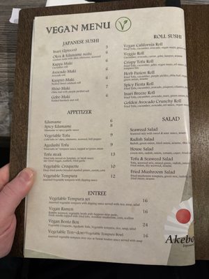 Menu photo 6 Akebono Japanese Cuisine Seattle, WA Menu photo 6 Akebono Japanese Cuisine Seattle, WA
