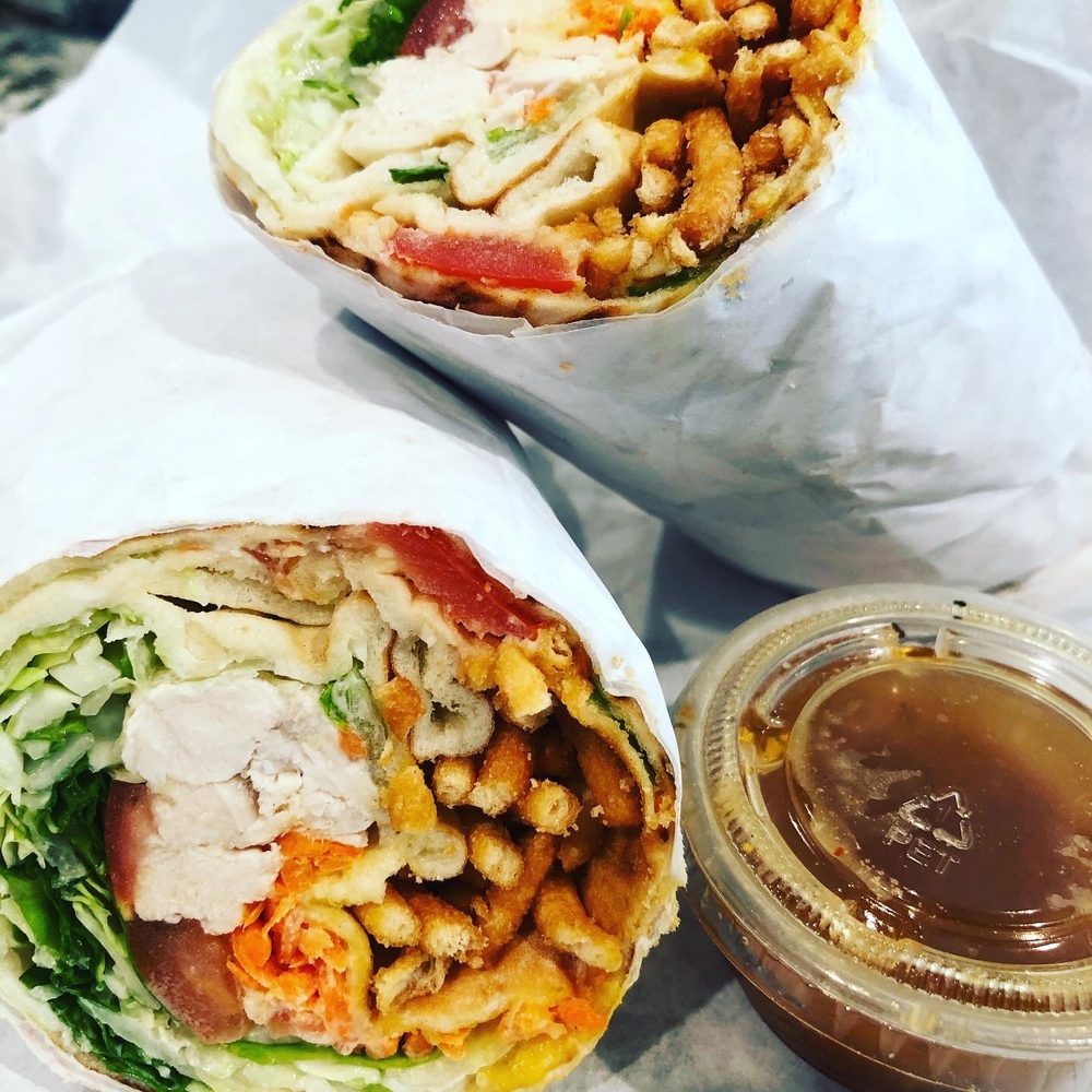 Calif Chicken Cafe - Chinese Chicken Wrap - American Near Me - Northridge, California