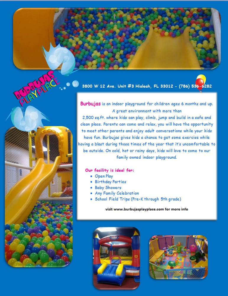 Burbujas Playplace Logo