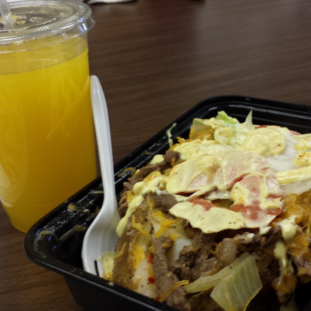 The Dancing Potato - "The Japan" and a mango lemonade - American Near Me - Baltimore, Maryland