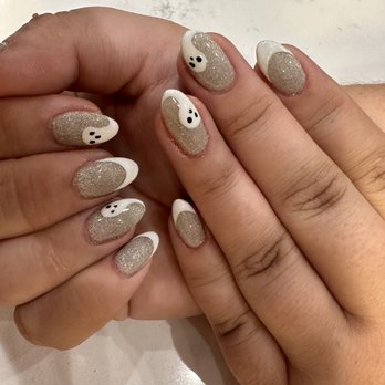 Grand Nail Salon - Spooky nails for Halloween! - Nail Salons Near Me - Rowlett, Texas
