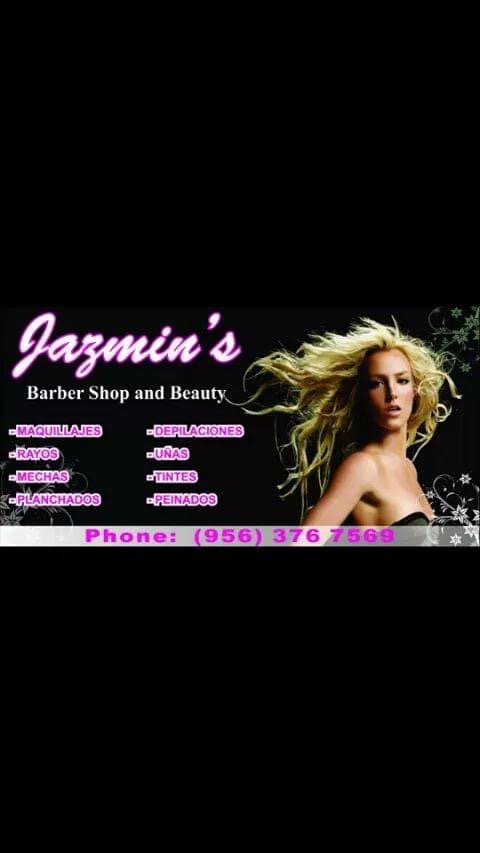 Jazmin’s Barber Shop & Beauty Salon Logo