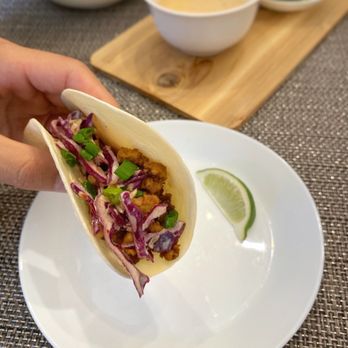 Goodfood - Goodfood - the family all enjoyed the sweet apple flavour of the Korean style ground pork tacos - Do-It-Yourself Food Near Me