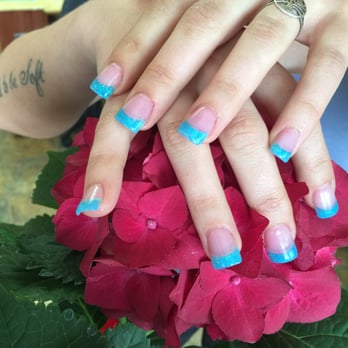 K & V Nails - Solar nail . We have so many choices . Walk in welcome in our Salon . - Nail Salons Near Me - Courtenay, British Columbia
