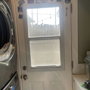 Mannon Handyman Services - Before the door swung inside I had to open washer dryer doors to open - Handyman Near Me - Torrance, California Mannon Handyman Services - Before the door swung inside I had to open washer dryer doors to open - Handyman Near Me - Torrance, California