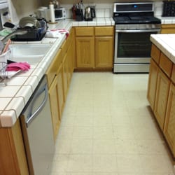 Dave helped install our dishwasher and gas range!
