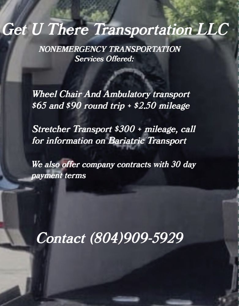 GET U THERE TRANSPORTATION - Updated August 2025 - Richmond, Virginia ...