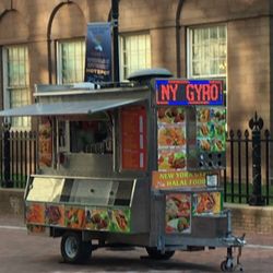 New York Gyro Halal Food - The cart!!