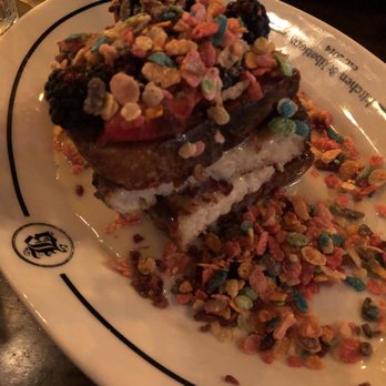 Bosscat Kitchen & Libations - Fruity Pebbles French Toast - New American Near Me - Houston, Texas