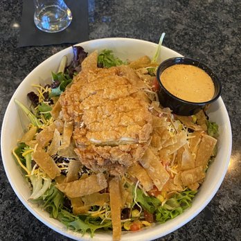 Riverside Pizza & Pub - Southwest Salad with Chicken. Yumm! - Pizza Near Me - Oswego, Illinois Riverside Pizza & Pub - Southwest Salad with Chicken. Yumm! - Pizza Near Me - Oswego, Illinois