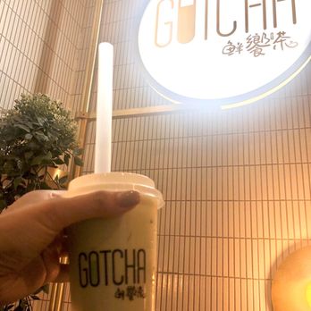 Gotcha Fresh Tea - Matcha Red Bean Milk - Bubble Tea Near Me - Melbourne, VIC