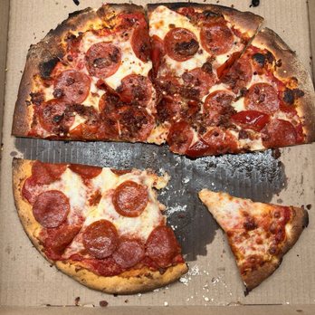 Station No. 2 Pizza - Hot Fireman Cauliflower crust pepperoni Personal Cheese - Pizza Near Me - Canyon Lake, California Station No. 2 Pizza - Hot Fireman Cauliflower crust pepperoni Personal Cheese - Pizza Near Me - Canyon Lake, California