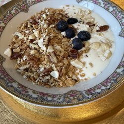 Inn at Horn Point - Here was my granola and yogurt breakfast