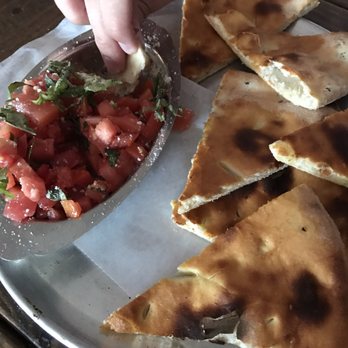 V Pizza - Order of bruschetta--the bread it comes on is fresh crust! - Pizza Near Me - Jacksonville Beach, Florida V Pizza - Order of bruschetta--the bread it comes on is fresh crust! - Pizza Near Me - Jacksonville Beach, Florida