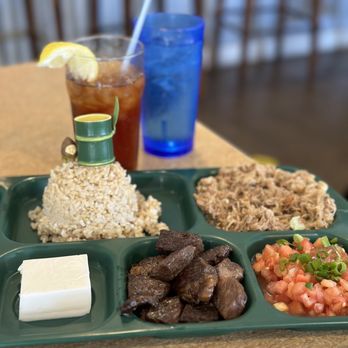 Highway Inn - Kalua pig combo. - Hawaiian Near Me - Waipahu, Hawaii