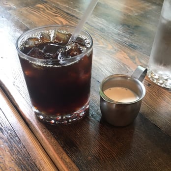 Oakhurst Café - Iced coffee to get me going this morning! - Breakfast & Brunch Near Me - Charlottesville, Virginia