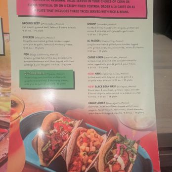 Fat Rosie's - Menu - Mexican Near Me - Oak Brook, Illinois