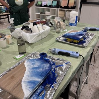 The Resin Room - The final products - Art Classes Near Me - Annapolis, Maryland The Resin Room - The final products - Art Classes Near Me - Annapolis, Maryland
