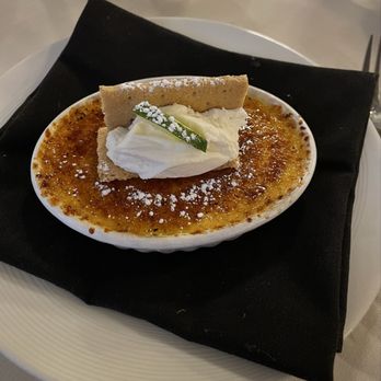 Petar's Restaurant - Key lime crème brûlée - Seafood Near Me - Bonita Springs, Florida Petar's Restaurant - Key lime crème brûlée - Seafood Near Me - Bonita Springs, Florida