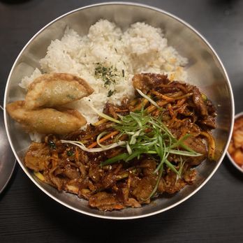 Korean Kitchen - Dinner Spicy Pork Over Rice - Korean Near Me - North Miami Beach, Florida