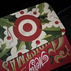 Target - My gift cards that I can't use online because they want my credit card info for their records that sounds very sketchy