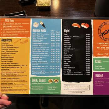 Sushi Koma - Menu - Sushi Bars Near Me - Las Vegas, Nevada Sushi Koma - Menu - Sushi Bars Near Me - Las Vegas, Nevada
