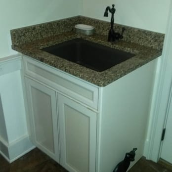 Zimco Plumbing - Removed a wall hung utility sink. Installed a cabinet with a granite top, under mount sink and faucet. - Plumbing Near Me - Manheim, Pennsylvania Zimco Plumbing - Removed a wall hung utility sink. Installed a cabinet with a granite top, under mount sink and faucet. - Plumbing Near Me - Manheim, Pennsylvania