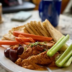 Artemis Mediterranean Grill - Red Pepper Hummus