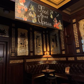 Princess Louise - Seating area at the back downstairs - Pubs Near Me - London, XGL Princess Louise - Seating area at the back downstairs - Pubs Near Me - London, XGL