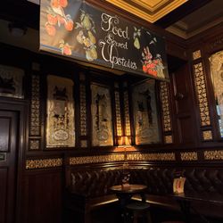 Princess Louise - Seating area at the back downstairs