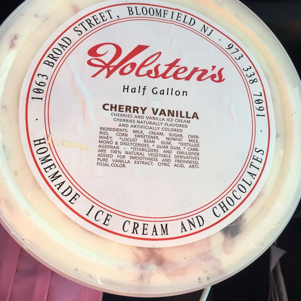 Holsten's - The freezer has pre packed Half gallons of their ice cream to bring home - Candy Stores Near Me - Bloomfield, New Jersey