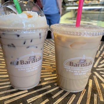 Barista's - Iced coffee w/ vanilla creamer and iced caramel sensation - Coffee & Tea Near Me - Tracy, California