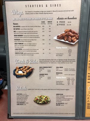 Menu photo 4 Round Table Pizza Mission Viejo, CA Menu photo 4 Round Table Pizza Mission Viejo, CA