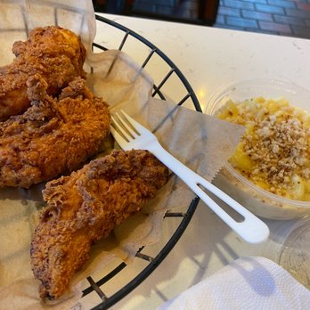 Chicken G's - 3 Piece Tender Meal with Mac & cheese ($13.74) - Halal Near Me - Mountain View, California Chicken G's - 3 Piece Tender Meal with Mac & cheese ($13.74) - Halal Near Me - Mountain View, California