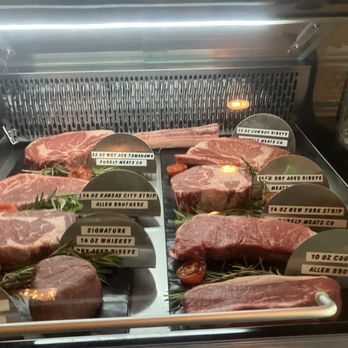 Old Hickory Steakhouse - Types of steak to choose from - Steakhouses Near Me - Nashville, Tennessee