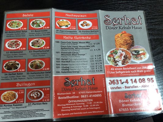 Menu photo 2 Özfirat Döner Kaiserslautern, RP Menu photo 2 Özfirat Döner Kaiserslautern, RP