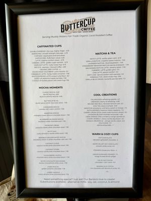 Menu photo 2 Buttercup Coffee Ferndale, CA